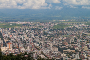 Aerial view of Salta, Argentina