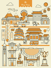 Hong Kong travel elements