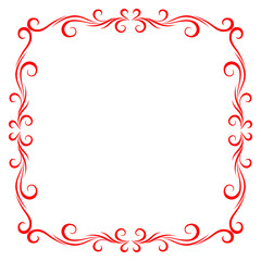 Vintage Greeting Card Frame Design