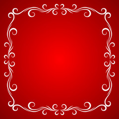 Vintage Greeting Card Frame Design