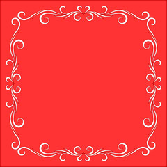 Vintage Greeting Card Frame Design