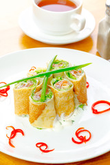 Pancake rolls