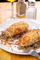 Marinated grilled healthy chicken