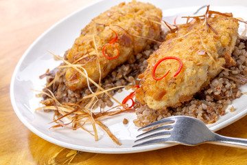 Marinated grilled healthy chicken