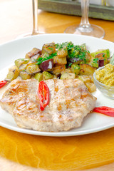 Marinated grilled healthy chicken