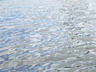 Water with reflection pattern background