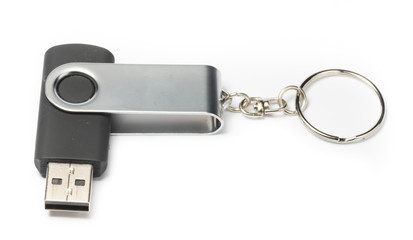 Thumb Drive on White background