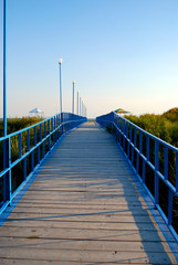 Dock path to the sea