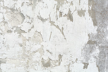 White old grunge texture or background