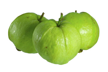 Guava isolated/Guava isolated on the white background.