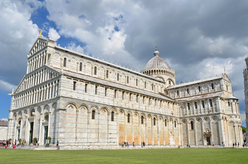 Fototapeta premium The cathedral of Pisa, Italy