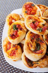 Salty Pinwheel Cookies