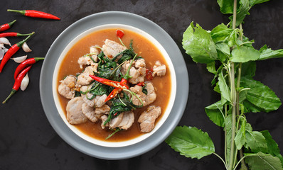 Thai spicy food