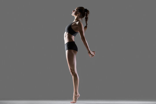 Standing backbend exercise