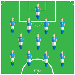 Computer game Italy Football club player