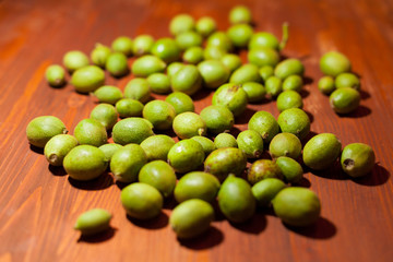 green walnuts