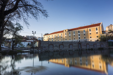 View of the Agia Varvaras Park, Drama City