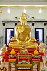 Buddha statue in Monastery temple,Thailand ( Portraits)