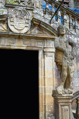Obraz premium Santiago de Compostela end of Saint James Way