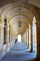 Santiago de Compostela Plaza Obradoiro arcade
