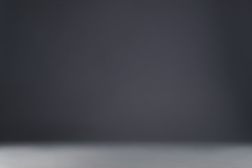 Gray studio background