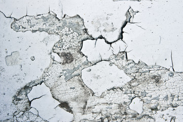 Cracked paint