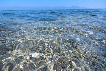 beautiful clear sea