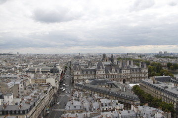 Panorama de Paris, vue depuis la Tour Saint Jacques
