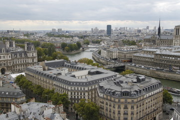 Panorama de Paris, vue depuis la Tour Saint Jacques