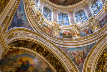 SAINT PETERSBURG, RUSSIA - September 10, 2013. Inside Saint