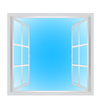 Windows-wide open window