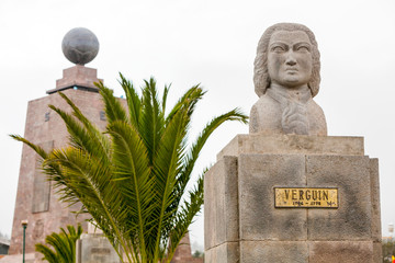 Discover the iconic statue of French astronomer Verguin with the stunning Equator Monument as the...