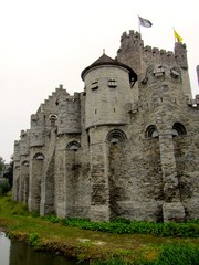 Fototapeta na wymiar Gravensteen, Castle of the counts, Gand, Belgium