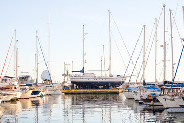 Experience top notch classic yacht restoration services inside our state of the art dry dock...