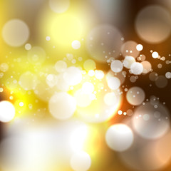 Blurred background with bokeh effect