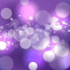 Blurred background with bokeh effect