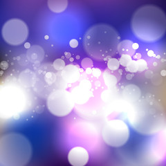 Blurred background with bokeh effect