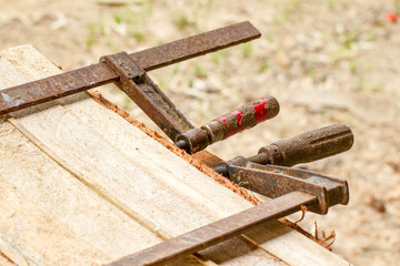 Carpentry Press Mounted