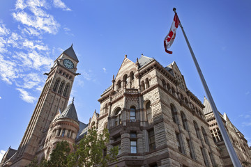 Fototapeta na wymiar Toronto Downtown Old City Hall