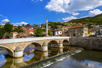 Fototapeta na wymiar Old town Sarajevo - Bosnia and Herzegovina