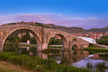 Fototapeta premium Old bridge in Trebinje - Bosnia and Herzegovina