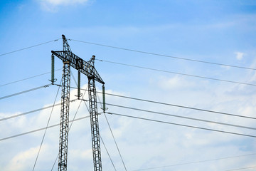 High Voltage Electrical Pylon