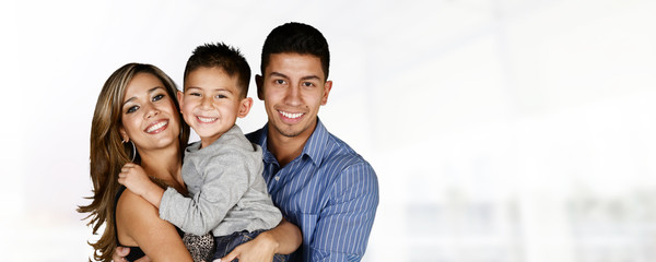 Hispanic Family Together - 94440819