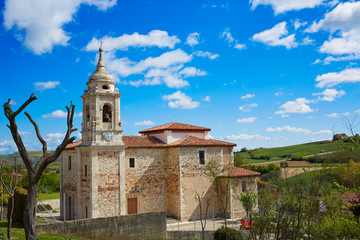 Fototapeta na wymiar Villafranca Montes de Oca Way of Saint James