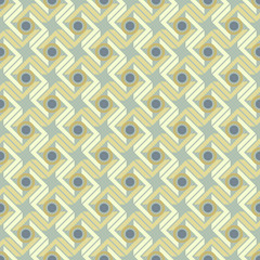 Pattern with grayscale dots in retro style
