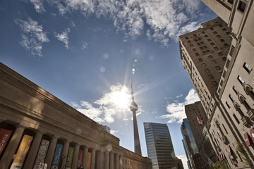 Toronto Downtown Union Station Grand Trunk Railroad