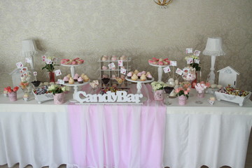 Свадьба, оформление, сладости.