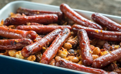 Sausage cassoulet