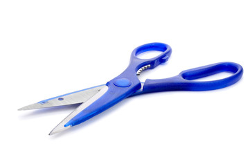 blue scissors