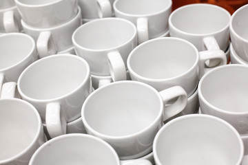 White cups